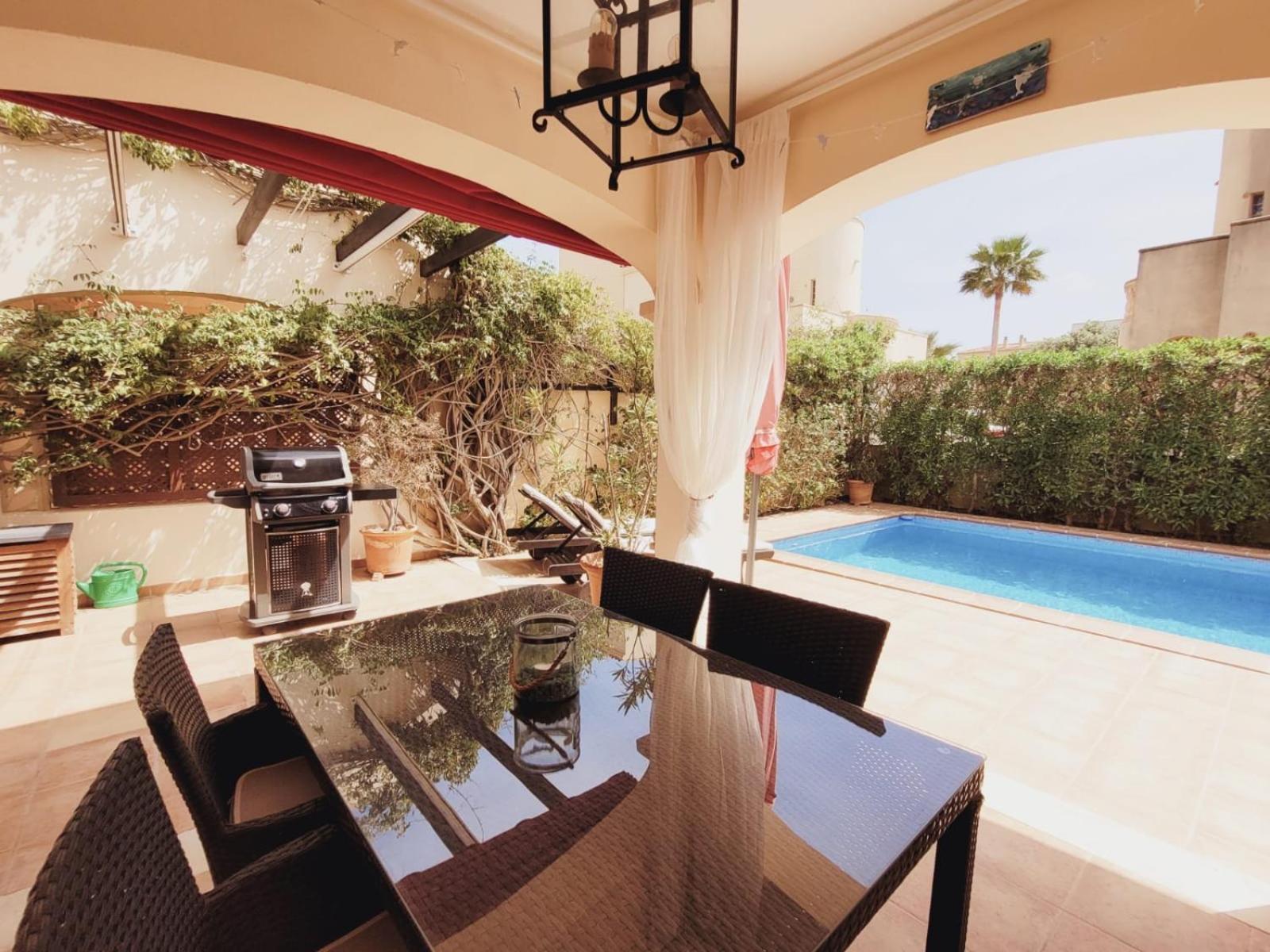 Cala Mandia  Ferienhaus Casa Yelmo מראה חיצוני תמונה
