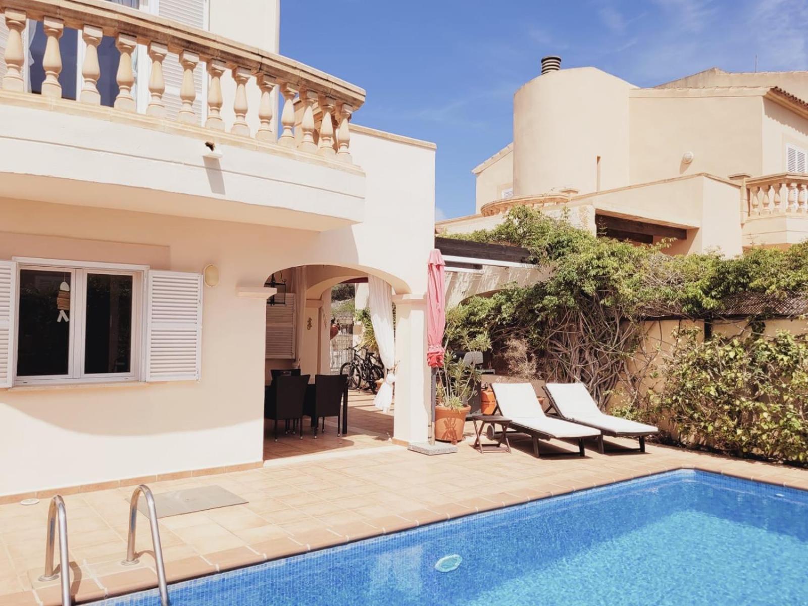 Cala Mandia  Ferienhaus Casa Yelmo מראה חיצוני תמונה